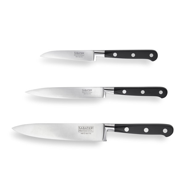 Sabatier Professional Sabatier 3 Piece Assorted Knife Set & Reviews Wayfair.co.uk